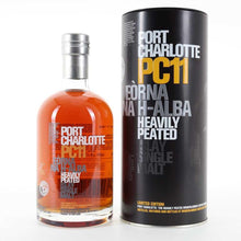 将图像加载到图库查看器中，Port Charlotte PC11 Eorna Na H-alba Heavily peated (Bruichladdich) 700ml 59.5%
