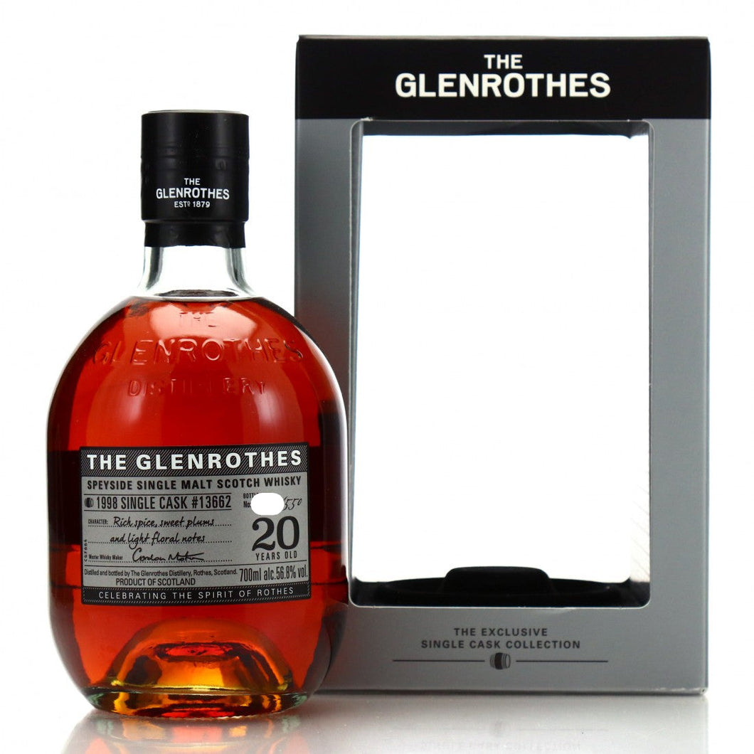 Glenrothes 1998 20YO #13662 700ml 56.80%