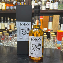 将图像加载到图库查看器中，Ichiro&#39;s Malt &amp; Grain Single Cask Blended Whisky Singapore Flower Series #1 700ml 60.20%
