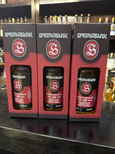 将图像加载到图库查看器中，(Bundle) Trio Springbank 12 Cask Strength 700ml
