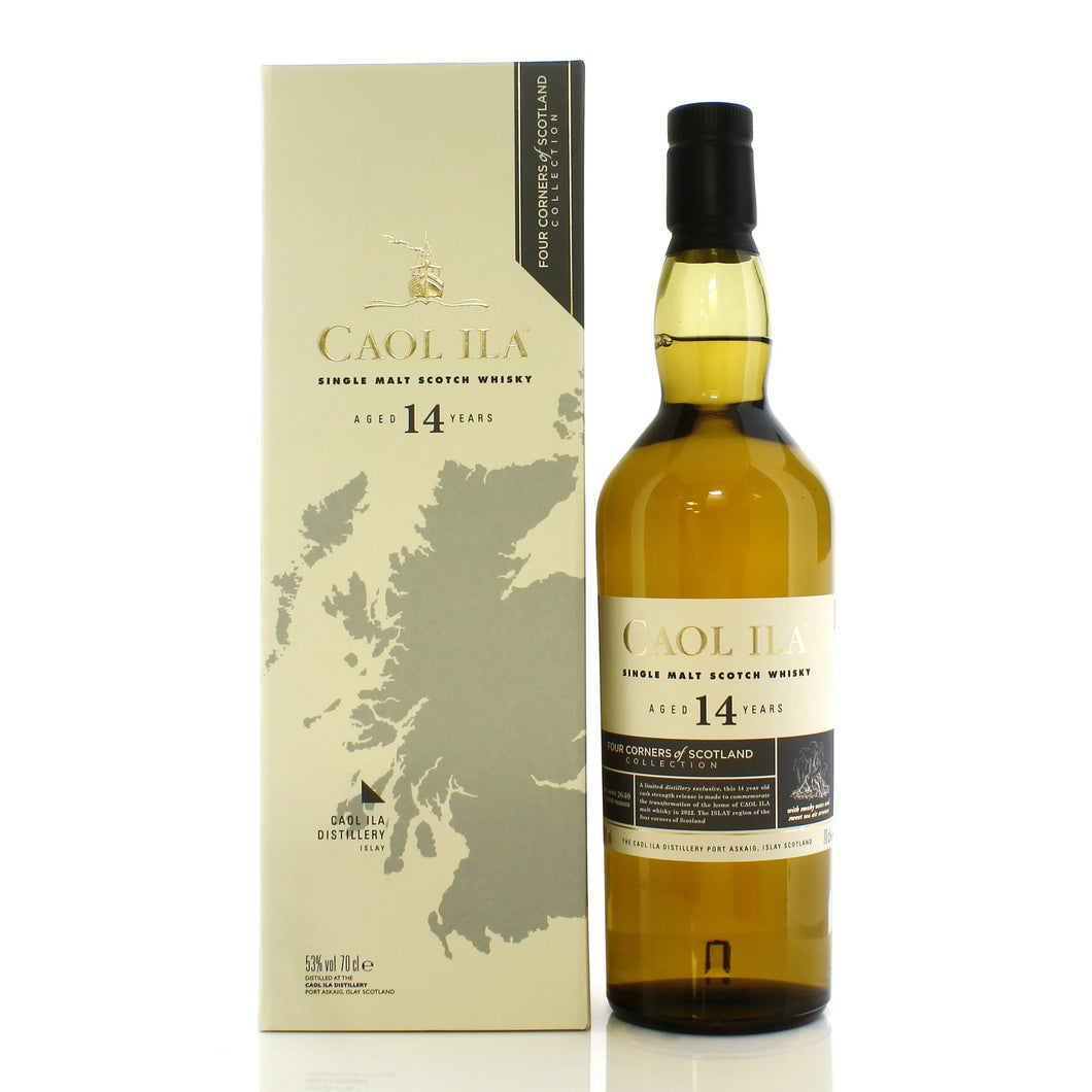 Caol Ila 14YO Four Corners of Scotland 700ml 53%