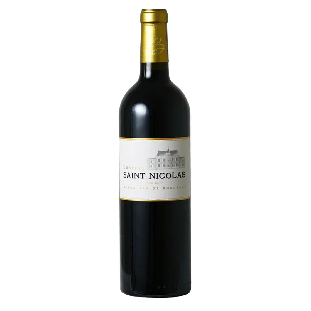 Chateau Saint Nicolas 2020 AOC Cotes de Bordeaux (Bordeaux, FR), Red Wine 750ml 14%