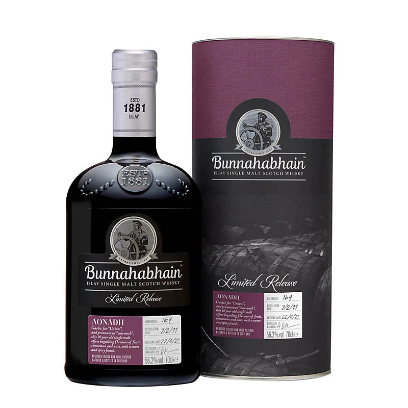 Bunnahabhain 2011/2021 9YO 700ml 56.2%