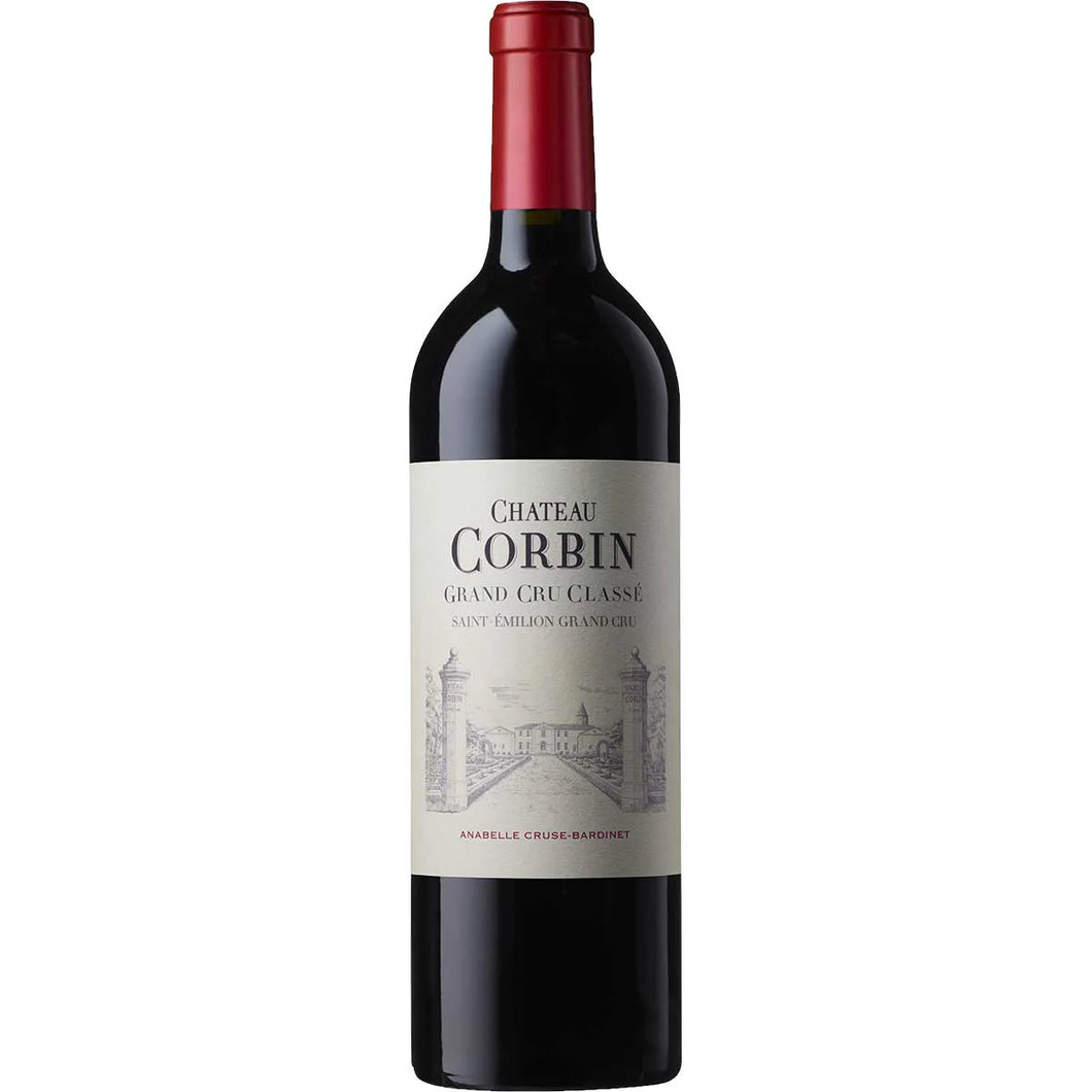 Chateau Corbin 2016 Saint Emilion AOC (Bordeaux, FR), Red Wine 750ml 14%