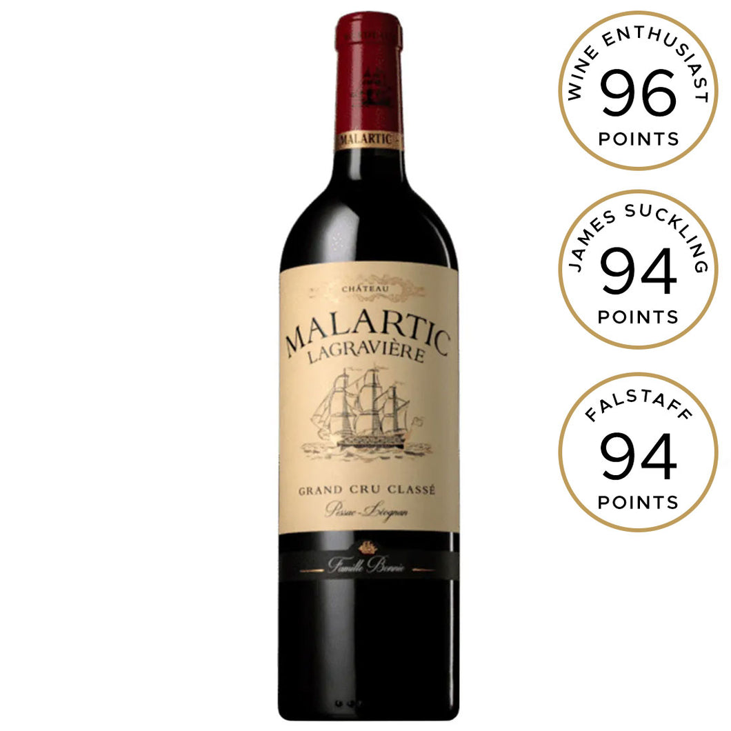 Chateau Malartic Lagraviere Rouge 2017/2018 (Bordeaux, FR), Red Wine 750ml 14%