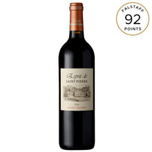 将图像加载到图库查看器中，Esprit de Saint-Pierre 2018 (Bordeaux, FR), Red Wine 750ml 13.5%
