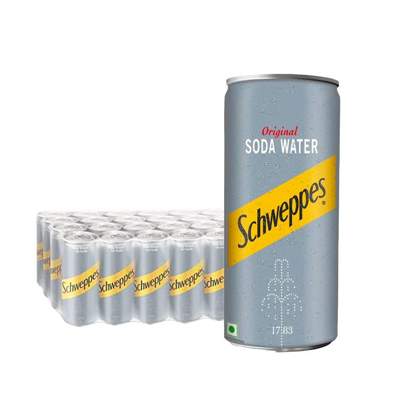 Schweppes 苏打水罐 (330ml x 24)