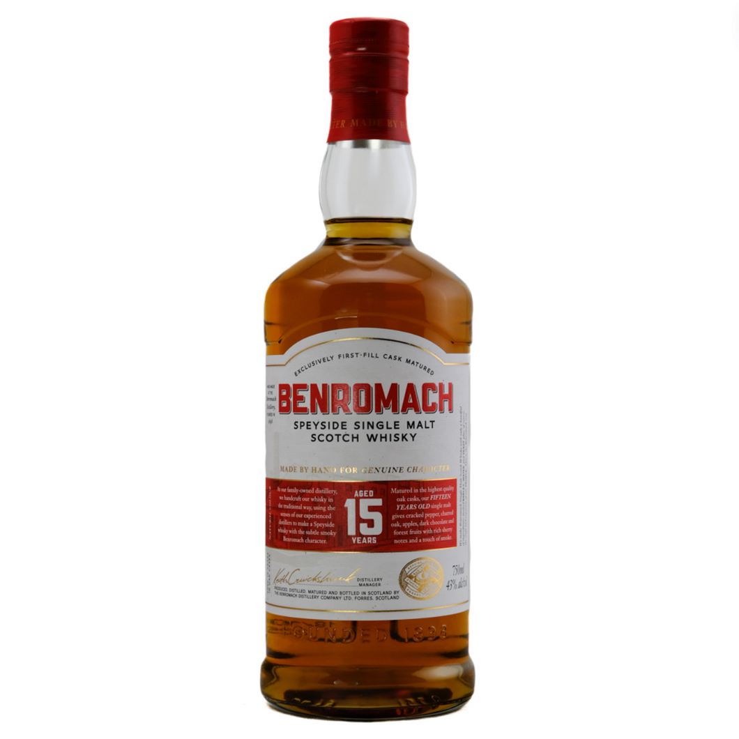 Benromach 15YO 700ml 43% (No Box)