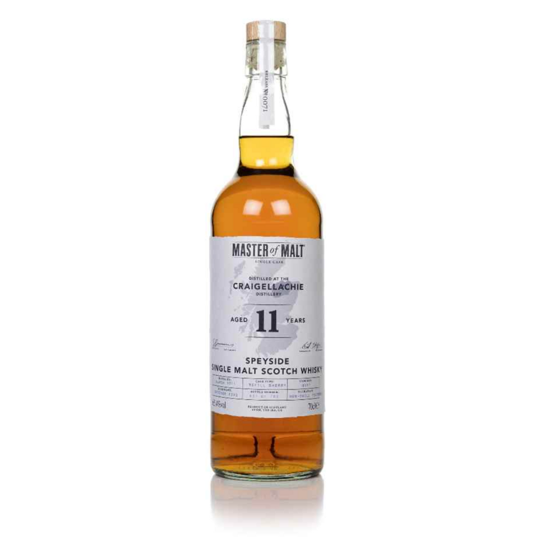 Craigellachie 2011/2022 11YO Refill Sherry Butt (MOM) 700ml 65.4%