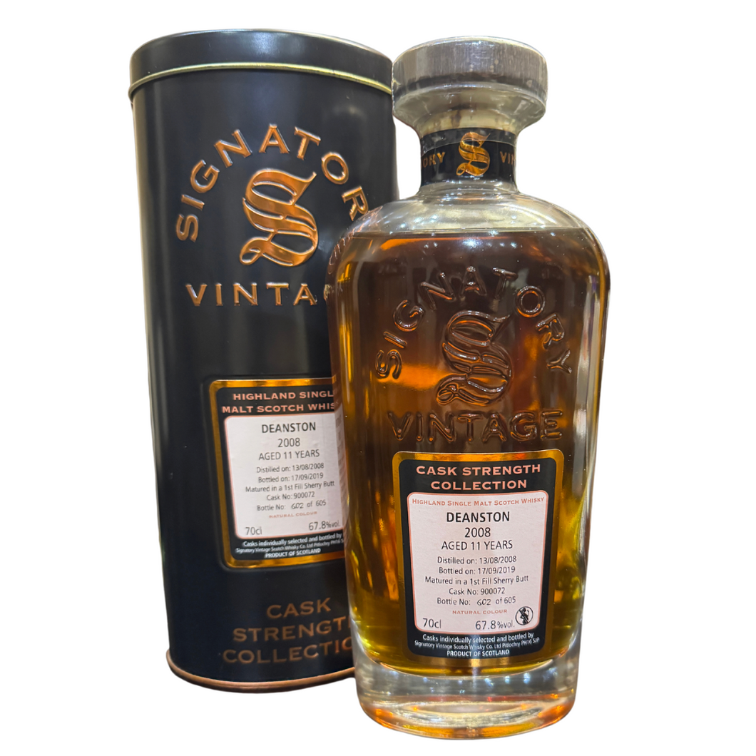 Deanston 2008/2019 11YO 1st Fill Sherry Butt (SV) 700ml 67.8%