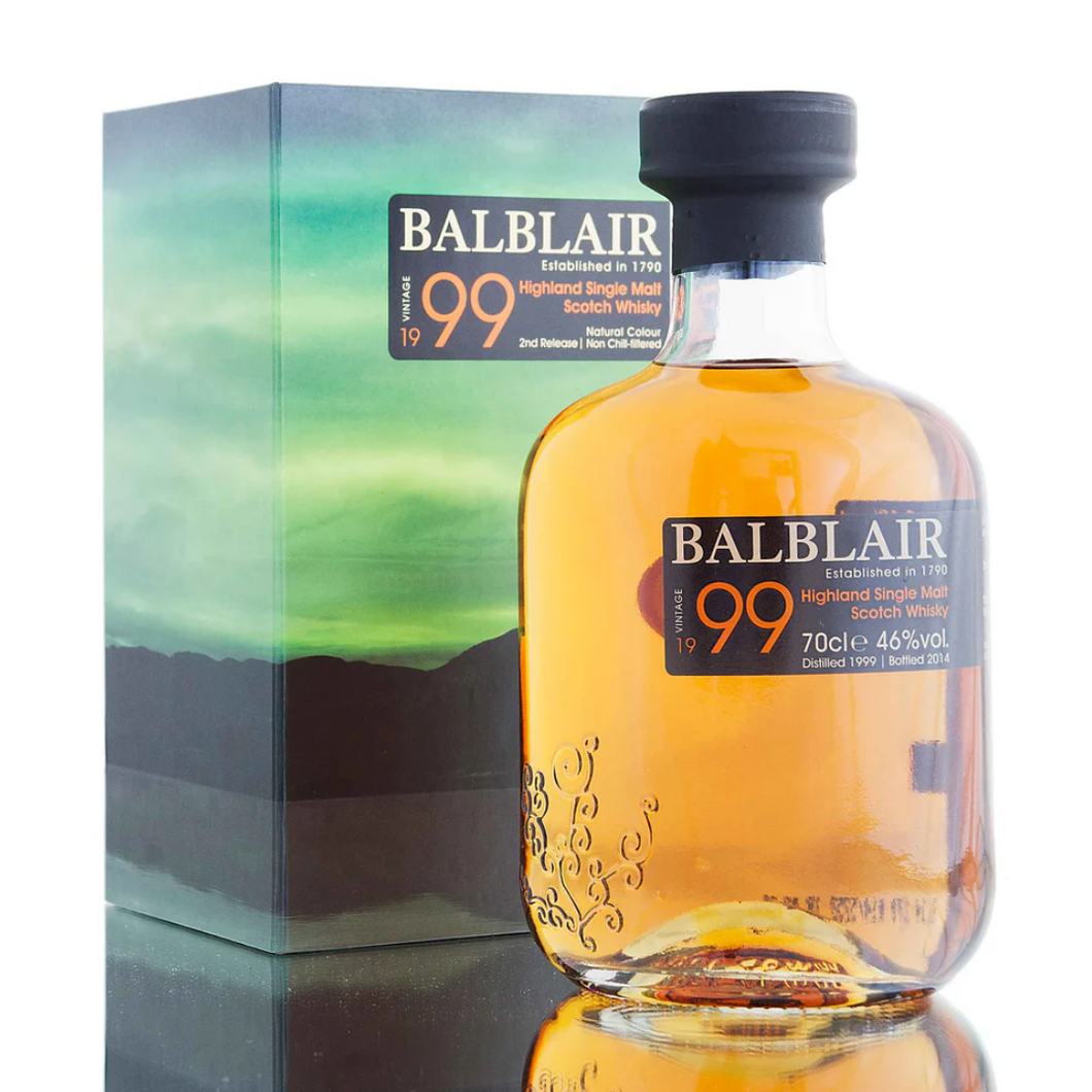 Balblair Vintage 1999/2014 2nd Release 700ml 46%