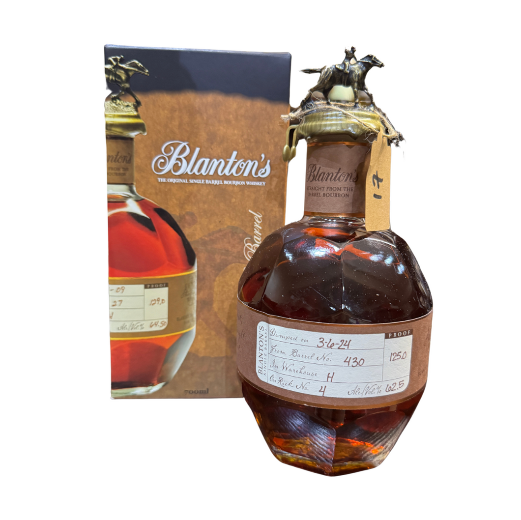 Blanton's Straight from the Barrel 700ml 62.50%