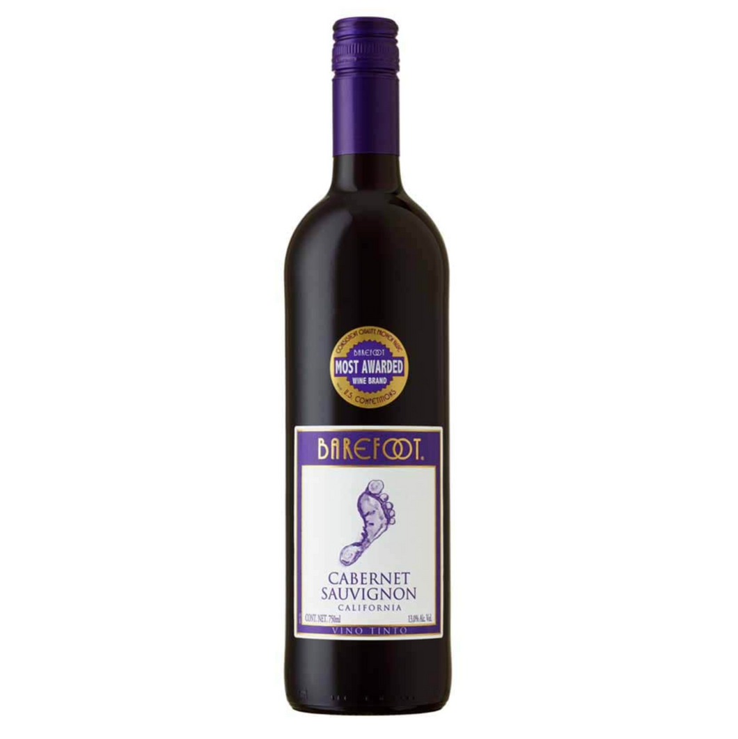 Bare Foot Cabernet Sauvignon (California, USA), Red Wine 750ml 13.5%