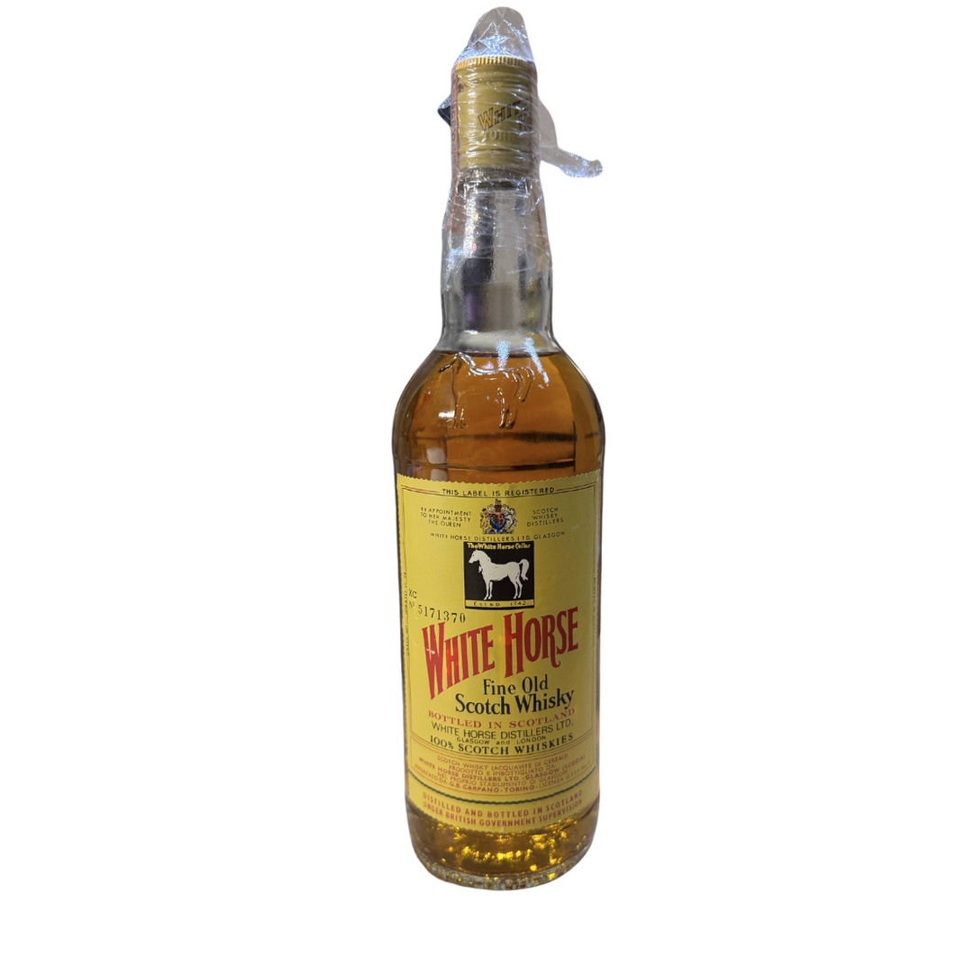 White Horse Fine Old Scotch 1970s 750ml 40%