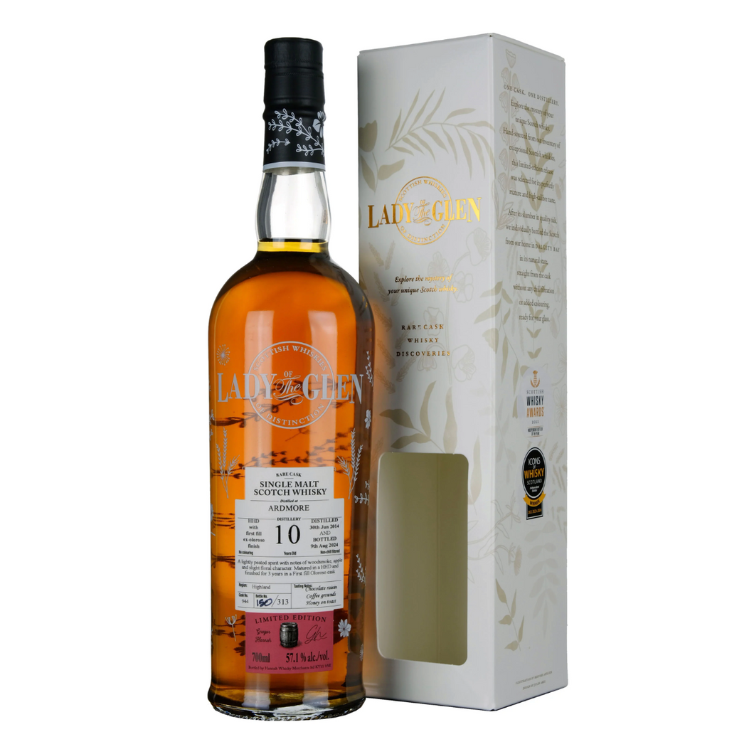 Ardmore 2014/2024 10YO Olo Finish 700ml 57.1% (LOTG)