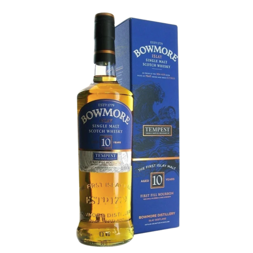 Bowmore 10YO Tempest 1st Fill Bourbon Batch #4 700ml 55.1%