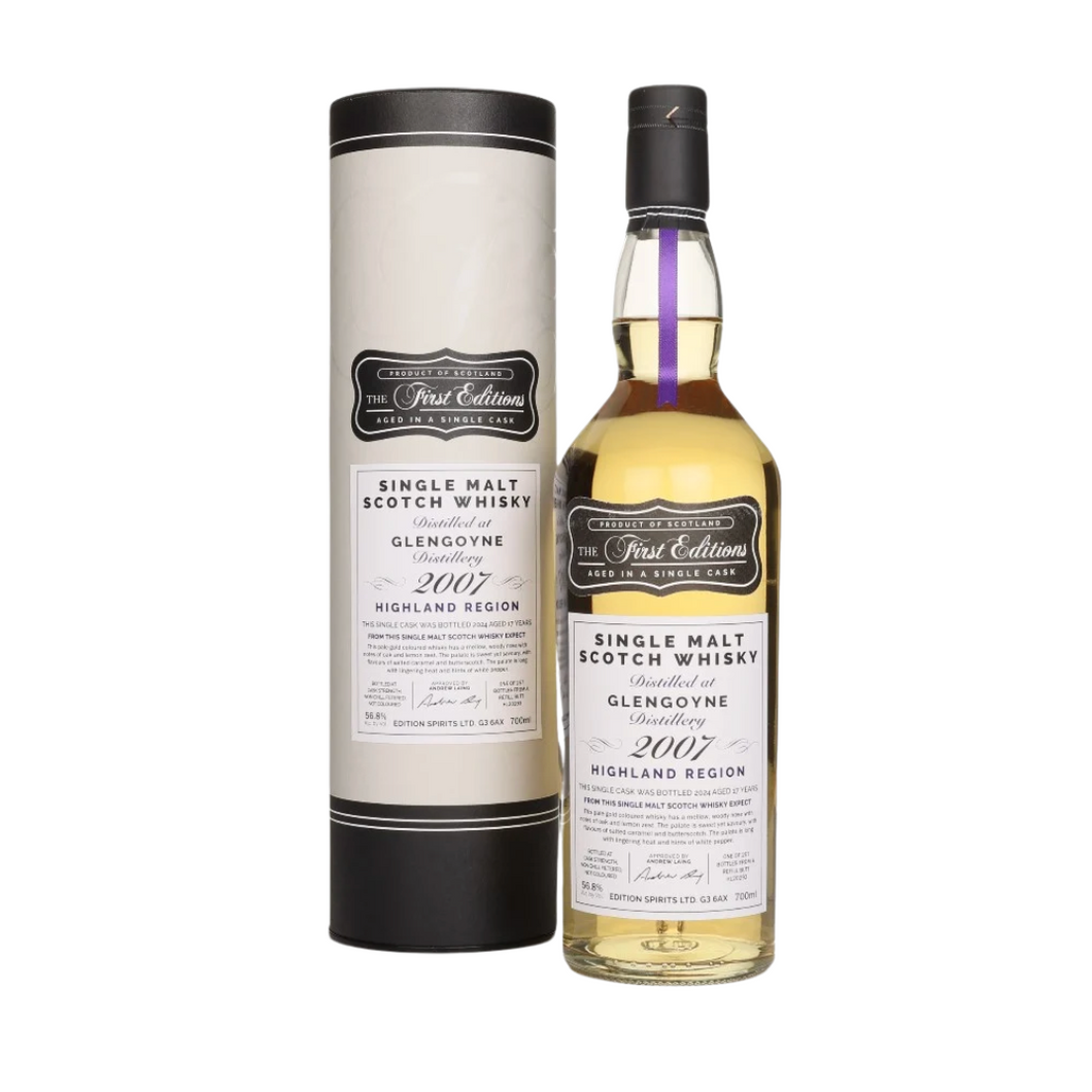 Glengoyne 2007/2024 17YO Refill Butt 700ml 56.8% (Hunter Laing)