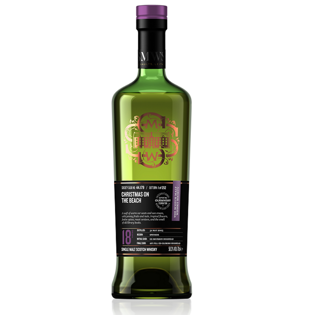 Christmas on the Beach (Craigellachie) 18YO SMWS 44.179 700ml 58.3%