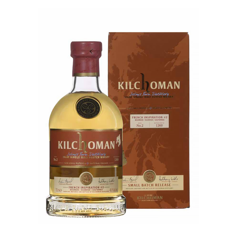 KILCHOMAN small batch French Inspiration #2 Islay Selection by LMDW 700ml 49.1%