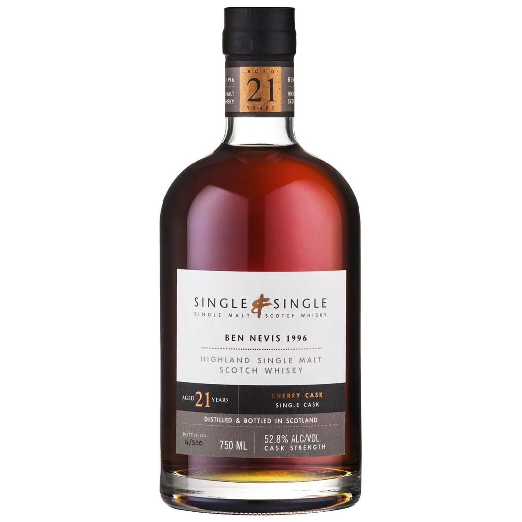 Ben Nevis 1996/2017 21YO Sherry Cask 750ml 52.80% Single & Single