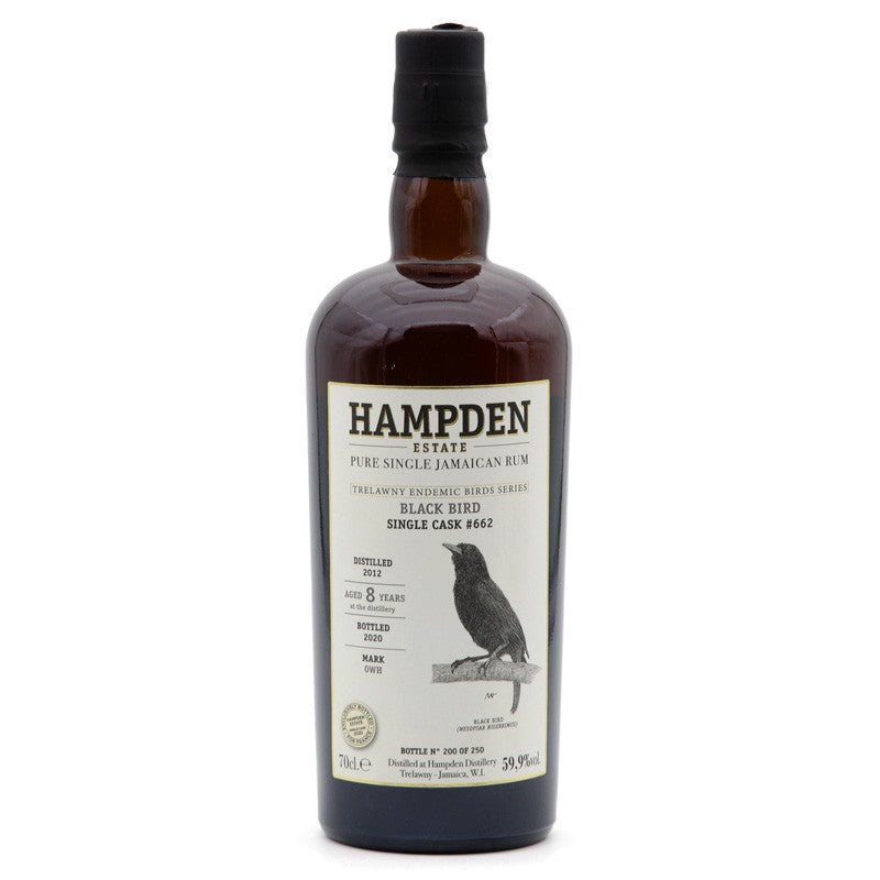 Hampden 2012 8YO #662 Black Bird 700ml 59.9%