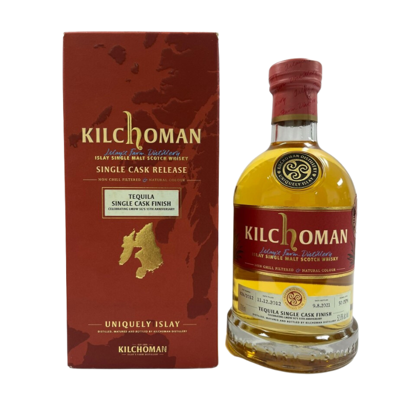 KILCHOMAN 8 YO 2012 Tequila Cask 700ml 52.80%